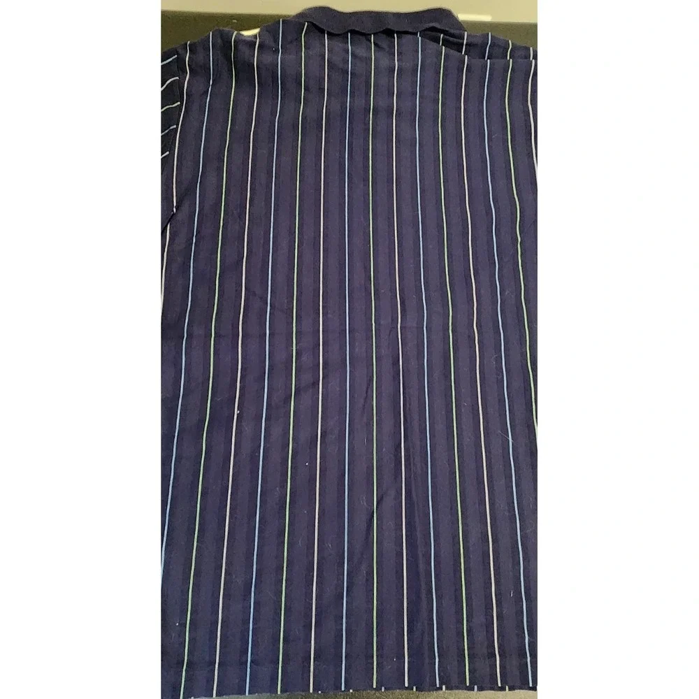 NWT‎ Polo Ralph Lauren Tennis US Open Polo Shirt XXL Navy Stripe Pima Cotton